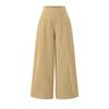 Spicy Girl Women's Early Spring Wide-Leg Pants: Fashionable, Simple, Versatile, American-Style Casual Straight-Leg Sports Pants