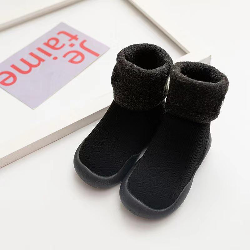 Velvet Lined Non-Slip Baby Shoes - Soft & Cozy for Boys & Girls (8 Months To 3 Years)