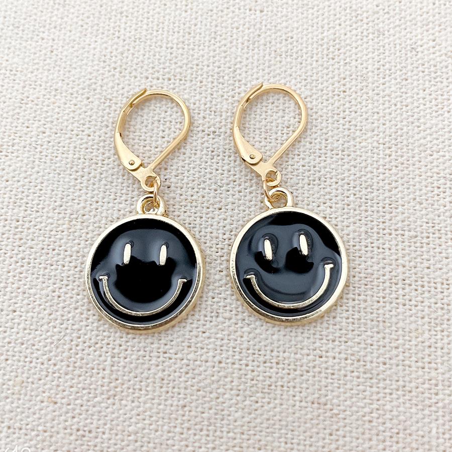 2025 New Fashion Women Christmas Santa Claus Snowman Smiling Face Earrings Women Christmas Party Hanging Dangle Earring Jewelry