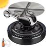Solar Helicopter Fragrances Diffuser with Long Lasting Flower  Scent Metal Solar Spin Helicopter Car Fragrances Decors