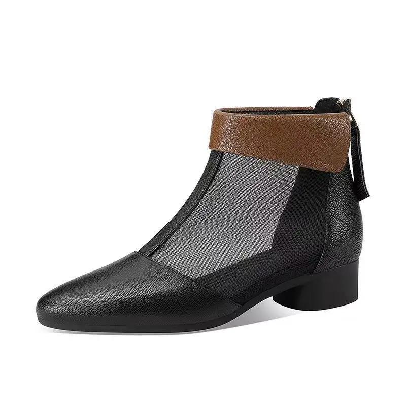 Fashion With Medium Heels Woman Shoes Outdoor Summer 2025 Comfortable The Best Shoe Sales High Quality Luxury Casual Sandals for Women
