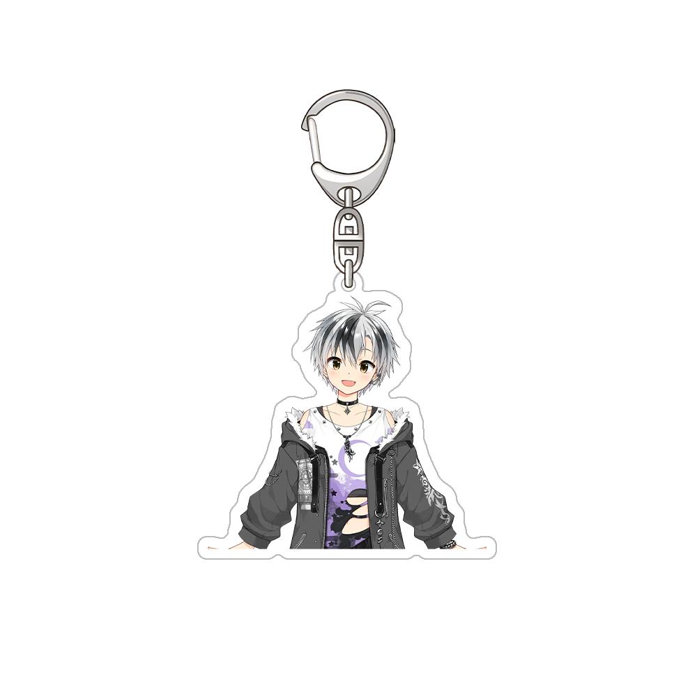 Nijisanji Yuhi Riri Shishhido Akari Higuchi Kaede Kenmochi Toya Debidebi Debiru Official Acrylic Keychain Bag pendant Fans Gifts