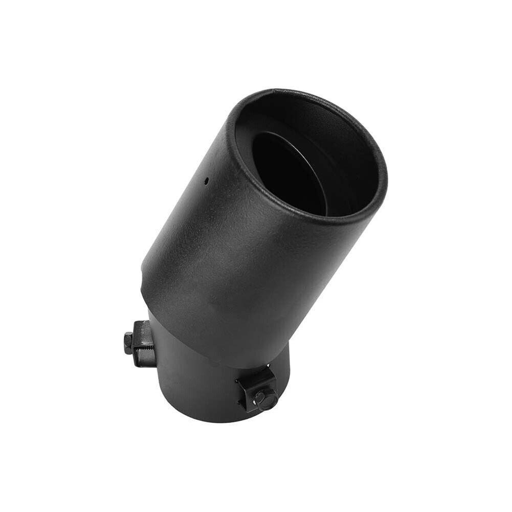 Auto-Hinterauspuffrohr-Endschalldämpferspitze Edelstahl-Auspuffrohr-Heckhals 63 mm gebogene modifizierte Teile