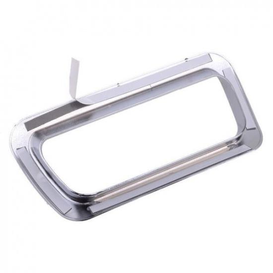 For Nissan Rogue 2014-2020 Chrome Rear Brake Fog Light Lamp Frame Cover Trim