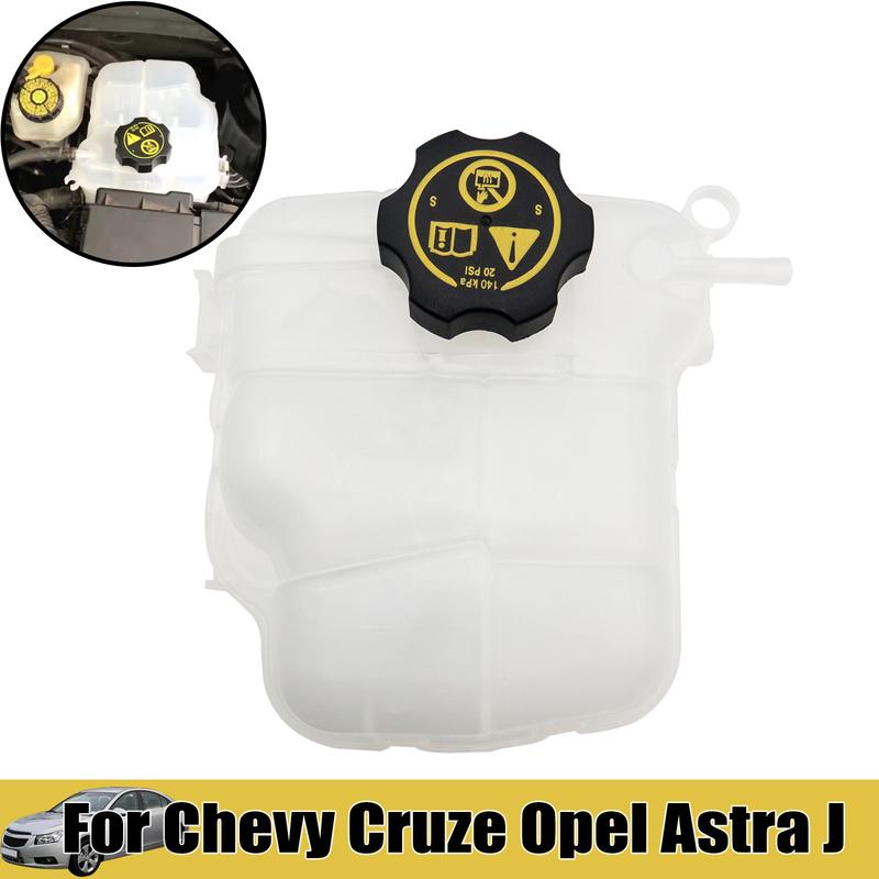 

New Car Coolant Water Expansion Bottle Tank Engine For Chevrolet Cruze 1.6L 1.8L 2.0L 2009-2016 Orlando Opel Astra Replacement