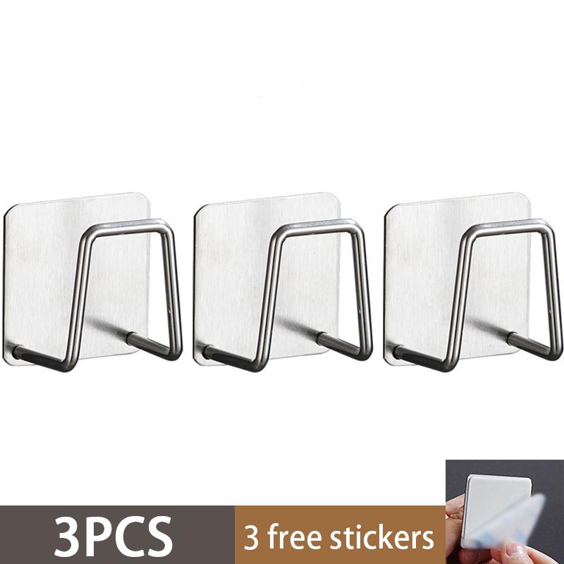 Kitchen Sink Sponge Holder Stainless Steel  Sponge Holder Kitchen Sponge Holder Sink Accessories Under Sink Organizer SNJ003