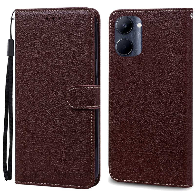 Etui na Realme C33 Realme C33 2023 2022 Etui na telefon Pokrowiec portfelowy Dla OPPO Realme C33 Etui Pokrowiec z klapką Skórzany C 33 Coque Fundas