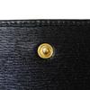 Used 9539 Old Jackie Compact Wallet 035 2169 7941 Vintage Gold Billfold Coin Purse Black Unisex from Japan AUTHENTIC