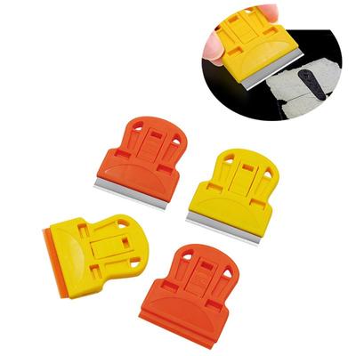 Multi-functional Home Cleaning Shovel with Plastic and Metal Blade Convenient and Compact Glue Removal Tool
