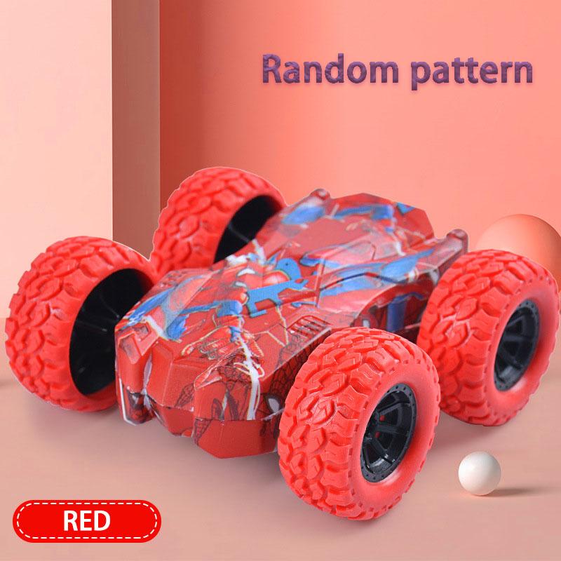 Children's Toy Car Fun Double-sided Car Inertial Safety Anti-collision Anti-fall Kid's Anti-fall Model Sliding Off-road Vehicle