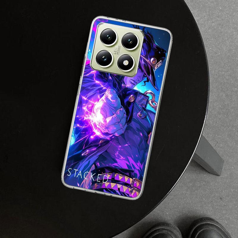 JoJo's Bizarre Adventure Kujo Jotaro Phone Case Cover for Xiaomi Redmi Note 15 14 13 12 11 Pro Plus 14S 12S 11S 11T 11E 10S 10 C