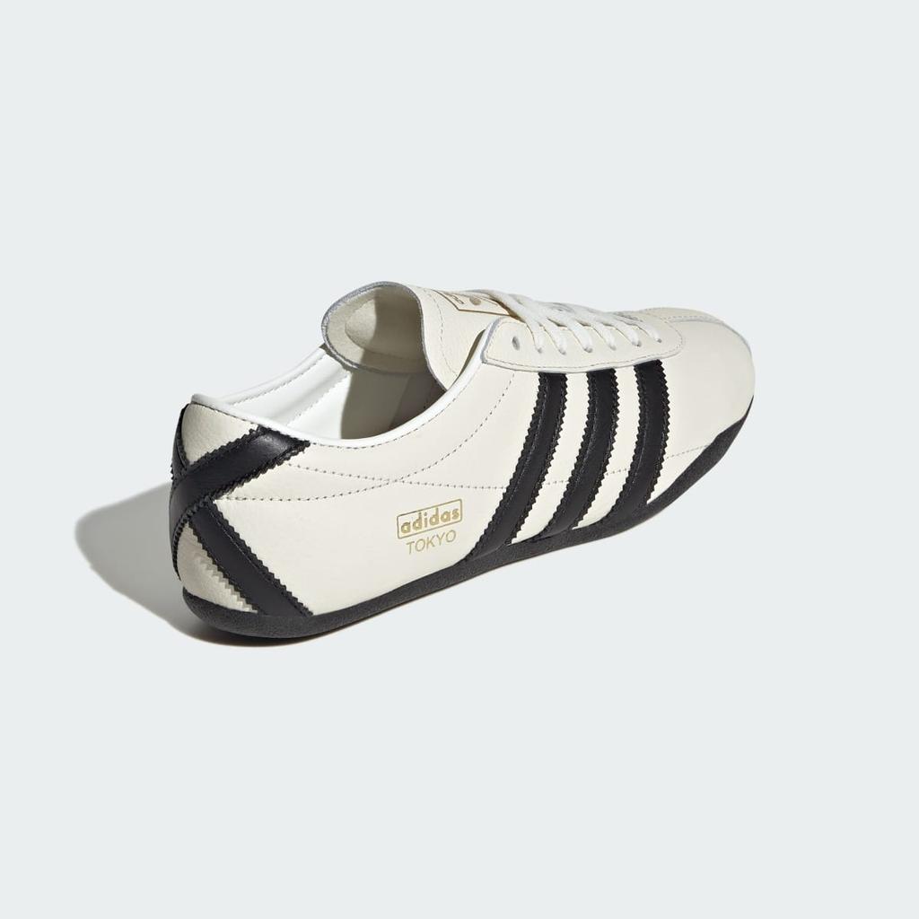 adidas Tokyo JQ0597 Unisex Originals Sneakers Off White / Core Black / Gold Metallic