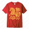 2026 Year of The Horse Chinese New Year Tshirt Chinoiserie Zodiac Lunar New Year Clothing Men Women Cotton Classics Fashion Tees
