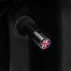 YSA5   4Pcs General UK Flag Bike Moto Car Tires Wheel Valve Cap Cover For Mini Cooper Countryman Clubman R55 R56 R60 F55 F60 Car Stye