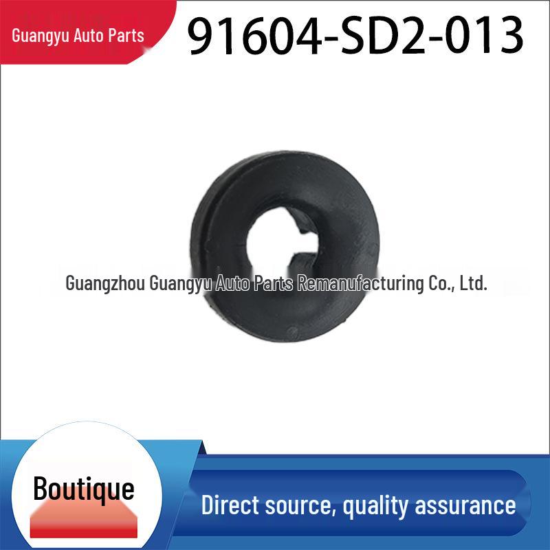 

91604-SD2-013 Premium Hood Support Cap for Acura Accord Siming SIDI Premium Hood Strut Rubber Cap / 4 Legs чёрный