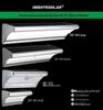 High Brightness LED Solar Outdoor Wall Light with Aluminum Alloy Shell