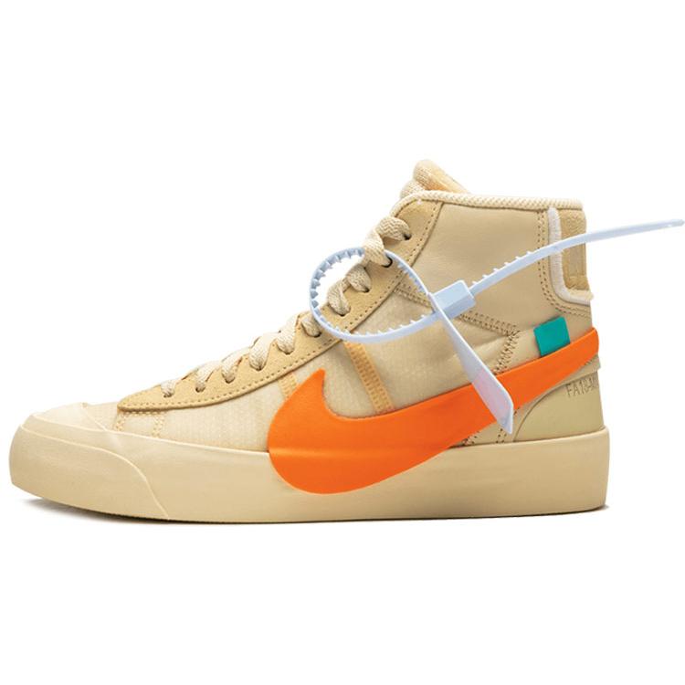 New Nike Blazer Mid Off White All Hallow's Eve AA3832-700
