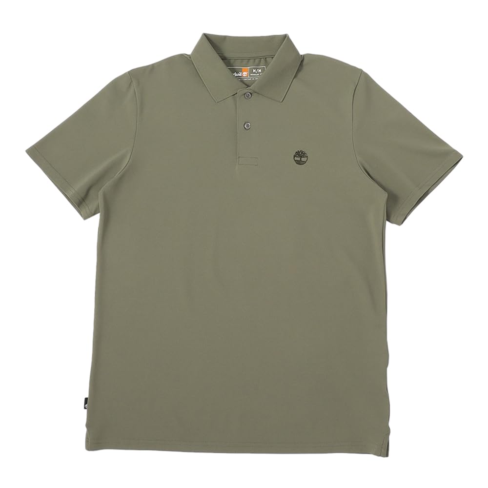 Timberland Men's Cassel Earth 590 Short Sleeve Quick-Dry Polo Shirt, Size S (TB0A66DU5901)