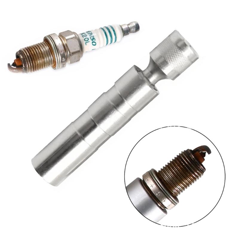 2pcs 360 Degree Swivels Magnetic Socket Removal Tool Car Accessories Spark Plugs Socket Set Thin Walled Spark Plugs Tool