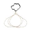 Women's Thigh Chain Trendy Multi-layer Beads Crystal Leg Chain Summer Stretch Body Jewelry For Beach Bikini