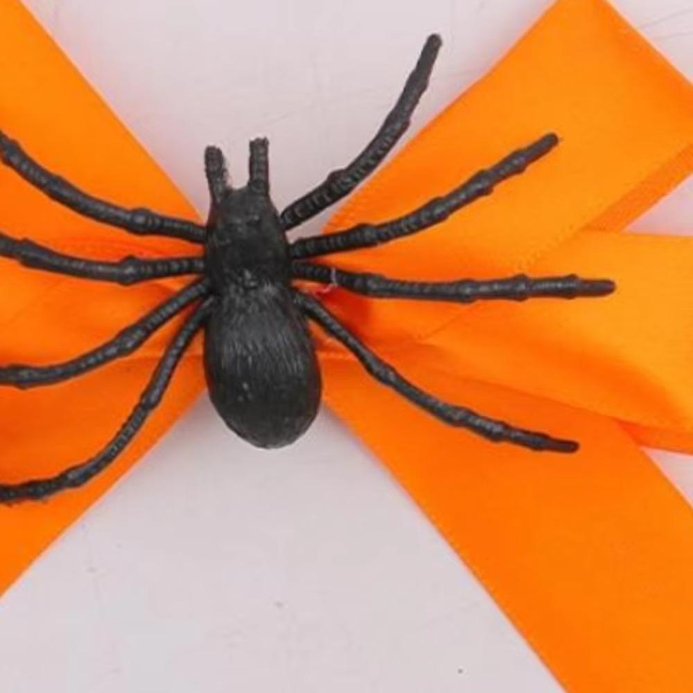 Spider Theme Spider Hair Clip Funny Halloween Head Wear Bowknot Hairpin Costume Party