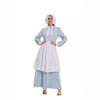 Halloween Adult New Maid Maid Blue and White Maid Dress Drama Performance Costume