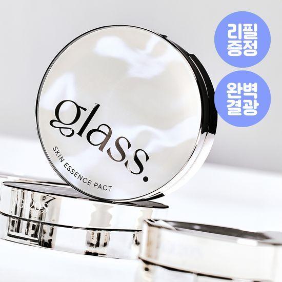 AGE20S Glass Skin Essence Pact Glow (Main Product + Refill)