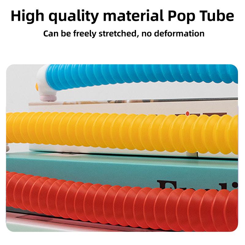 3D Luminou Pop Tube Игрушка Силиконовая Альпака Единорог Push It Bubble Balls — фото 5