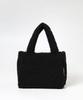Yellowstone Wool Square Tote Bag - Black