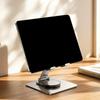 Adjustable Lightweight Foldable Tablet Holder Rack 360 Rotating Base Stand for Drawing Video Conferencing Watching Movie