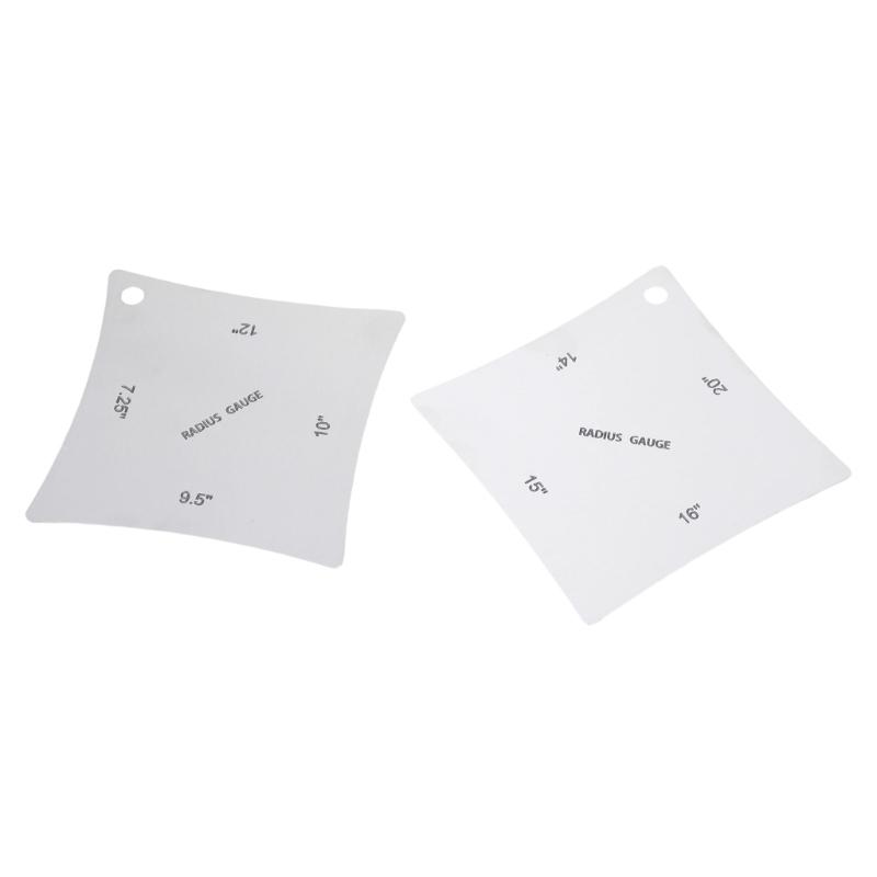 Steel Guitar Neck Radius Ruler Perfect for Professional Use Provides Accurate Measurements for Optimal Sound and Feel