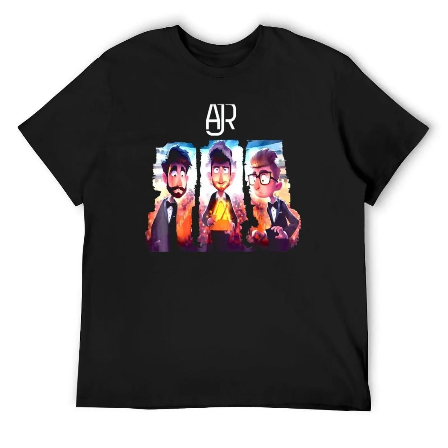 Ajr The Click Tour 2022 T-Shirt custom shirt customs design your own blanks shirts men XXXXXL чёрный