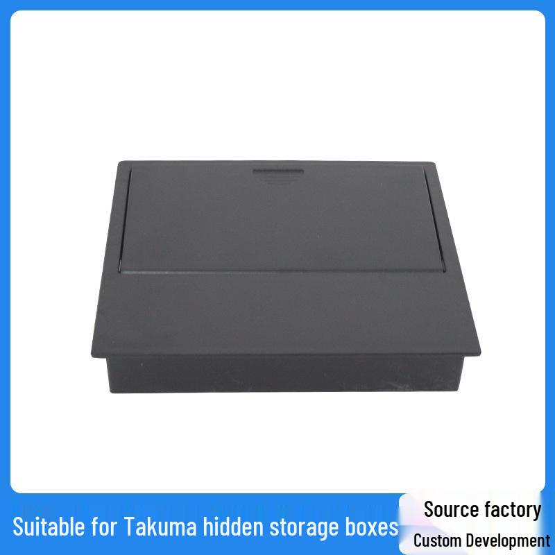 2024 Toyota Tacoma Center Console Armrest Privacy Lock Box Inside Armrest Box