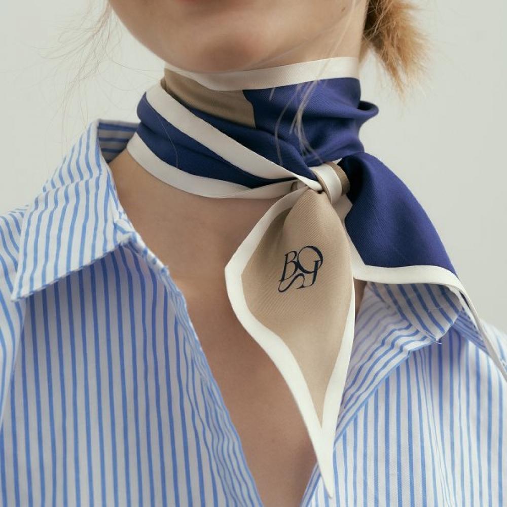 Bb De Soli De Twilly Scarf 2 Color navy