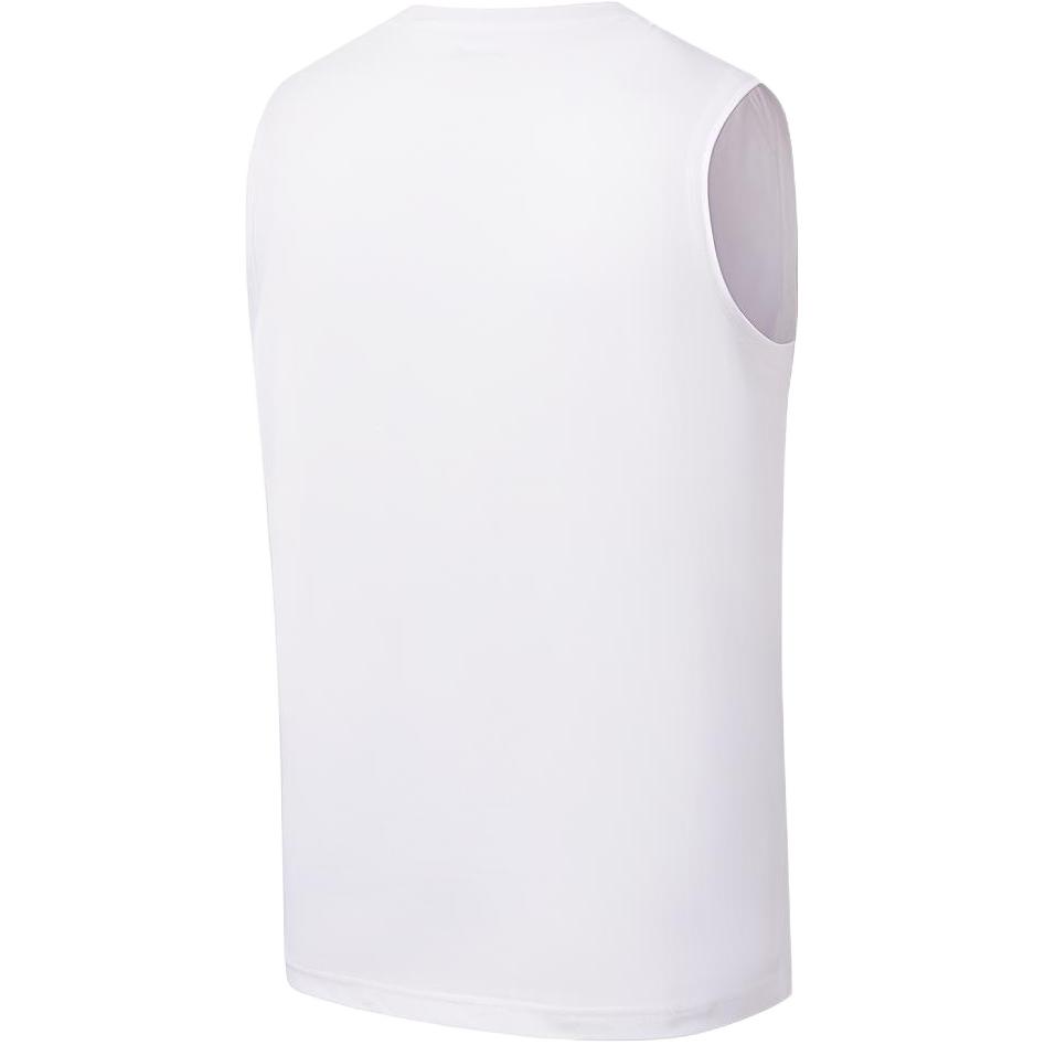 SAUCONY Cartoon Pattern Letter Print Round Neck Sleeveless T-Shirt Men Tops White SC2239073-1