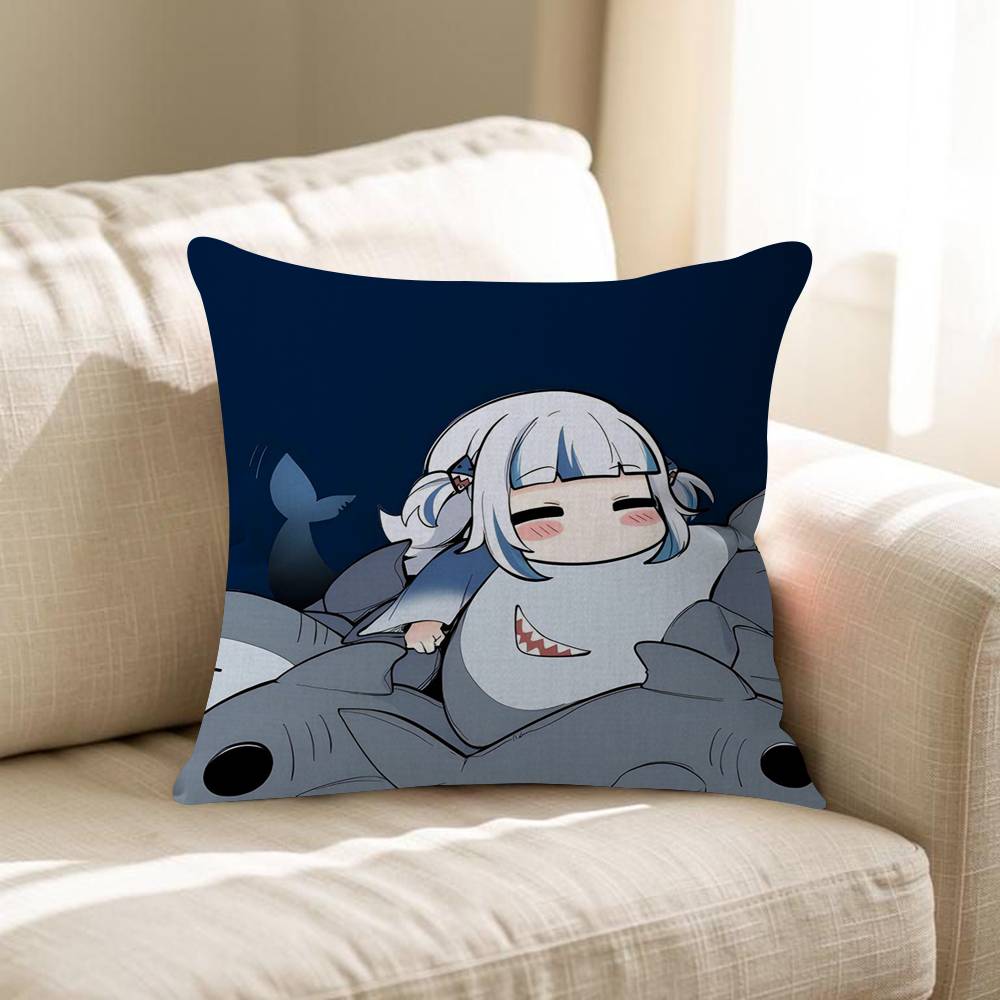 GGawr Gura Kissenbezug Toon Geschenk Kissenhülle Schlafzimmer Zuhause Sofa Stuhl Sitz Dekor Kissenbezug