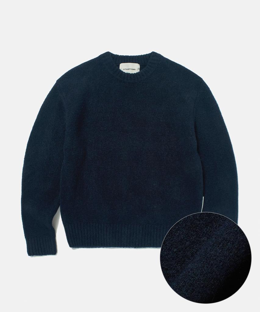 DTHIRTYONE Cozy Hairy Sweater (Dark Navy)