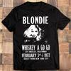 Blondie Whiskey A Go Go Concert In LA Poster T Shirt Debbie Harry Chris Stein Shirt Men Women Summer Crew Neck Cotton Tee
