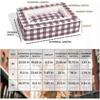 Soft tartan dog bed anti-anxiety cozy calming bed