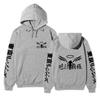 Tokyo Revengers Team Walhalla Double-sided Hoodie, Wing Logo Long Sleeve Pullover Sweatshirt Unisex Anime Hoodie with Japanese Sleeve Print