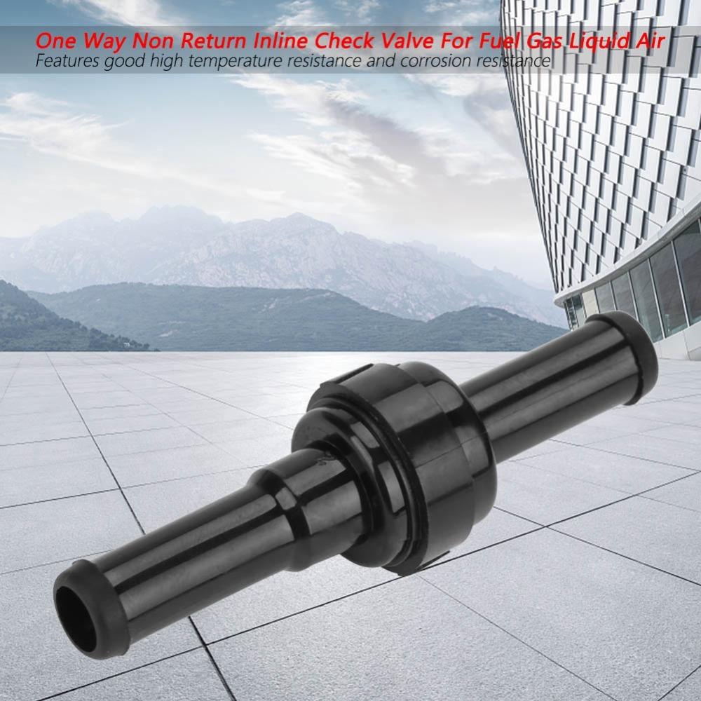 2pcs Spring Loaded Non Return Valves Slot Design Inline Check Valve  For Air Control