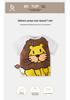 Betop Summer Boys' Cartoon Lion Short-Sleeved Cotton T-Shirt - New Style Baby Clothes