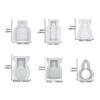 6Pcs Resin Molds for Perfume Bottle,Silicone Resin Casting Molds with Stopper Epoxy Molds Kit for DIY Perfume Bottles