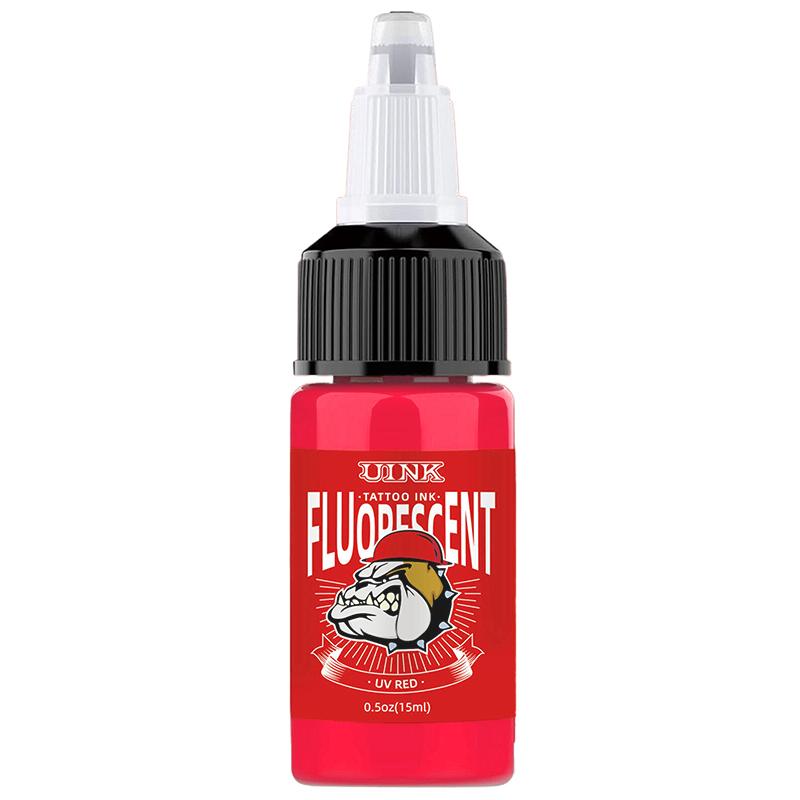 

Флуоресцентный пигмент для татуировок 7 цветов Фиолетовый Свет Профессиональный Полуперманентный Микроблейдинг Легкое Окрашивание Пигменты для Макияжа Тела 15 мл красный