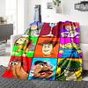1Pc Toy Story Characters Blanket Soft Throw Blanket For Home Bedroom Bed Sofa Travel Office Solid Christmas Blanket
