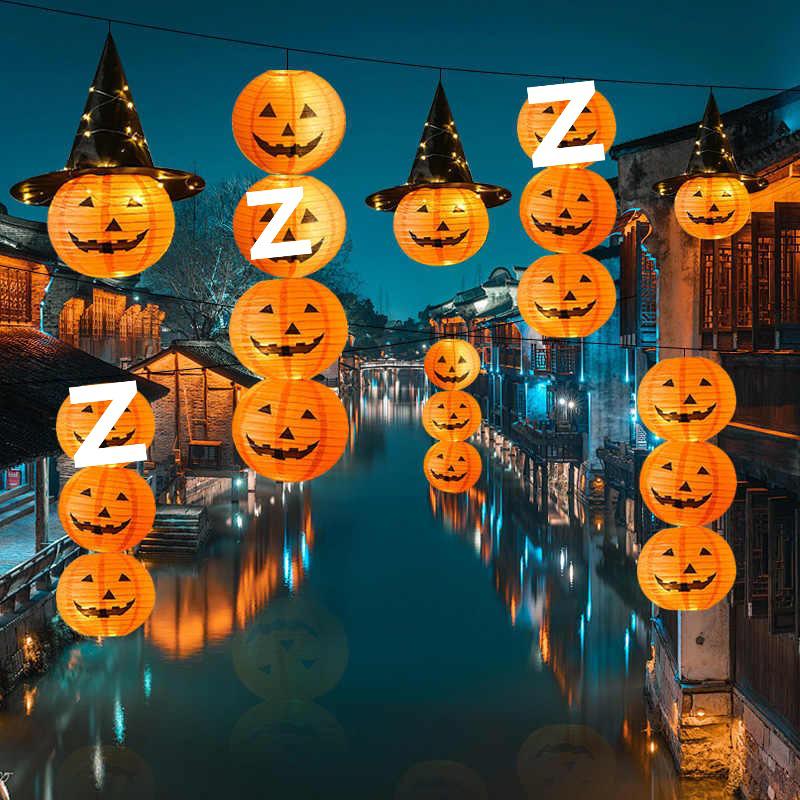 Halloween Luminous Pumpkin Lanterns for Bar and Kindergarten Decor