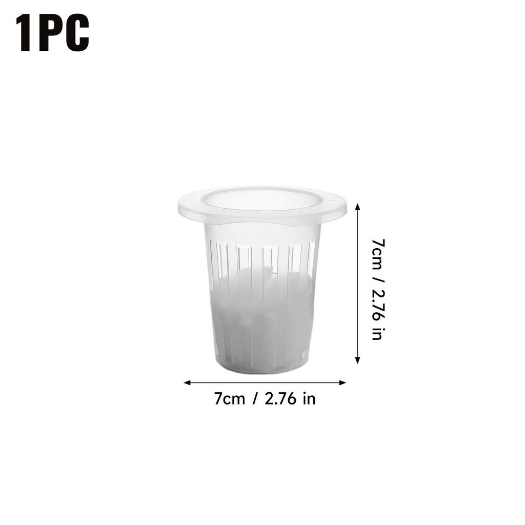 Hydroponic Vegetable Seedling Planting Basket Round Plant Growing Net Nursery Pots Garden Plants Soilless Plastic Basket Holder