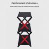 3 Tier Camping Storage Rack Multi-Function Metal Storage Rack Heavy Duty Portable Camping Organizer for Backyard Beach