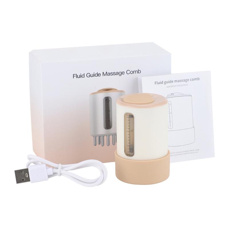 Hair Oiling Applicator and Electric Scalp Massager 2 in 1 Scalp Oil Applicator Massager Electric Hair Oil Applicator