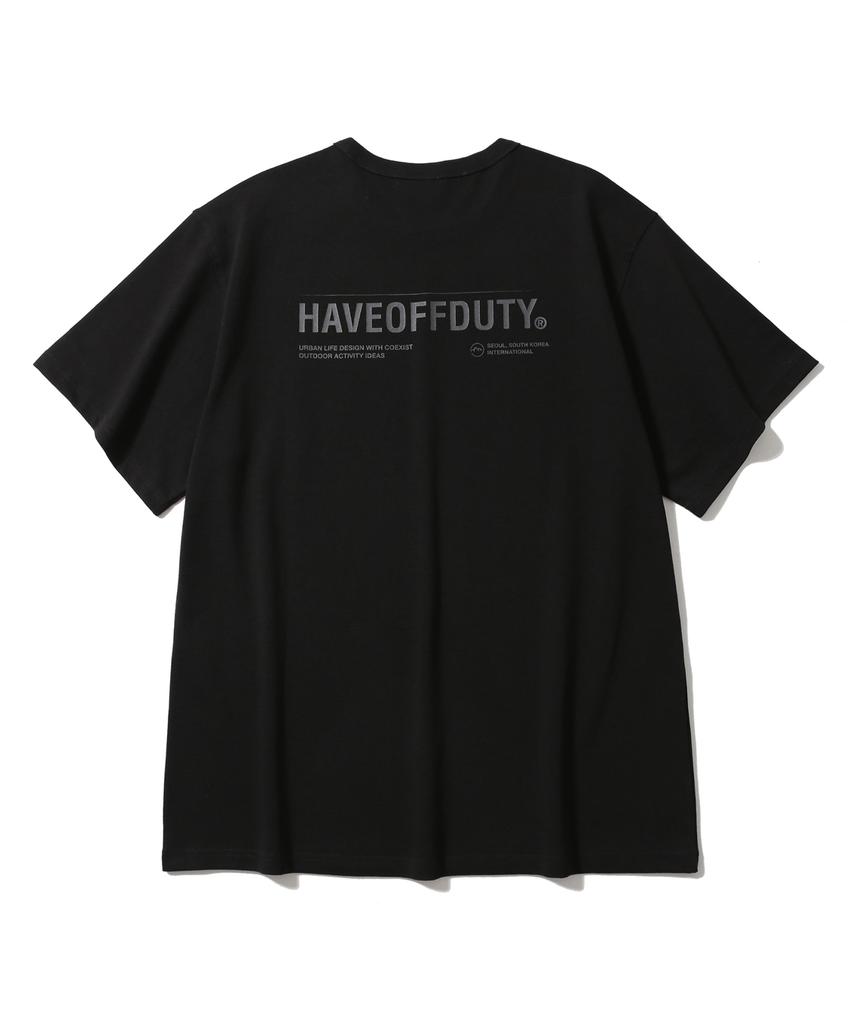 Haebeuopeudyuti Back Logo Tee (Black)